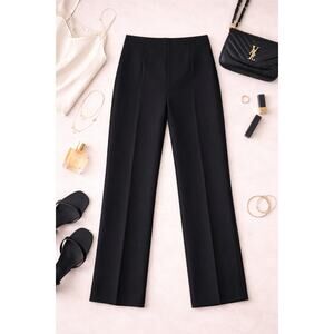 Abercrombie & Fitch Women's High Rise Slim Boot Trouser Pant Black Size XLS